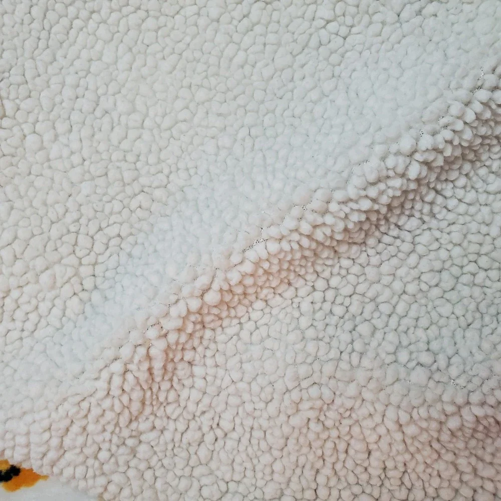 Chick Pea Flowers Floral‎ Flower Plush Sherpa Baby Girl Blanket